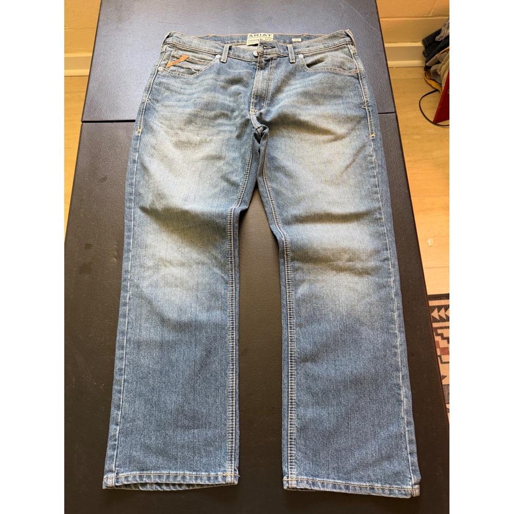 Ariat M5 Santiago Straight Leg Jeans Mens 36x30 Medium Wash Denim 10036878